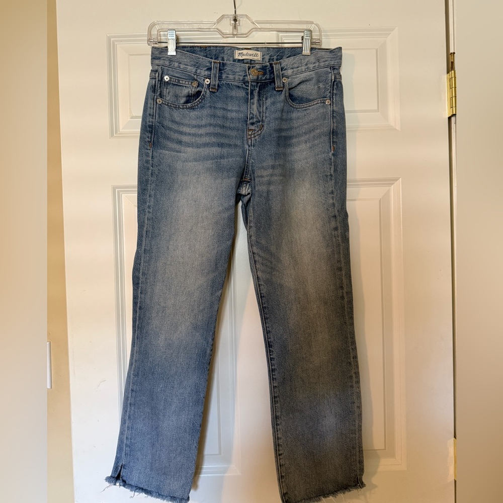 Madewell Light Wash Boyfriend Jeans